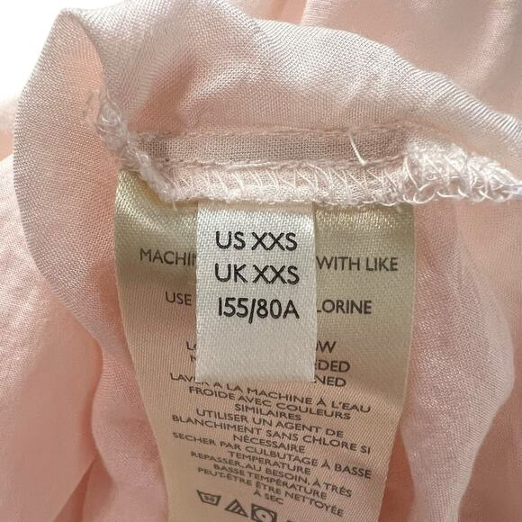 ANTHROPOLOGIE The Somerset Maxi Dress Size XXS Light Peach-Pink color - Picture 6 of 8